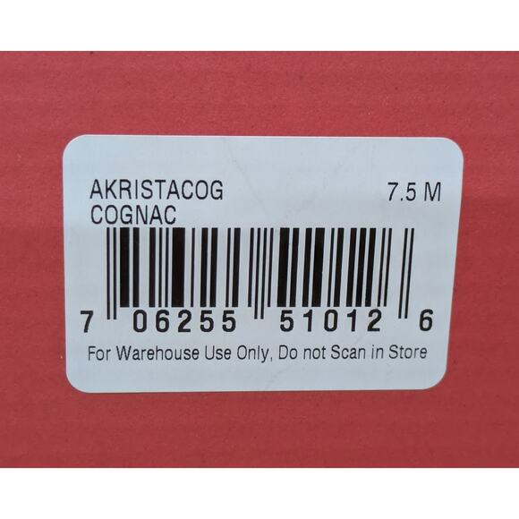 American Rag Krista T-Strap Slingback Thong Sandals Size 7.5 Brown Cognac Simple - Picture 11 of 11